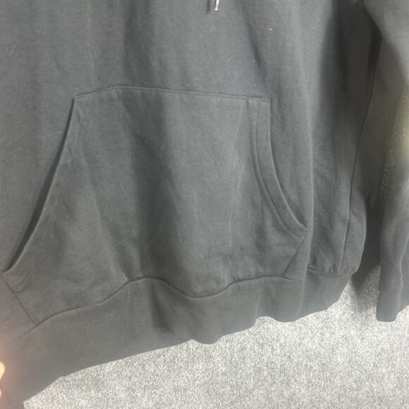 Adidas Black Hoodie Sweatshirt Grow Through What You Go Through Floral Sleeves L - Picture 9 of 16